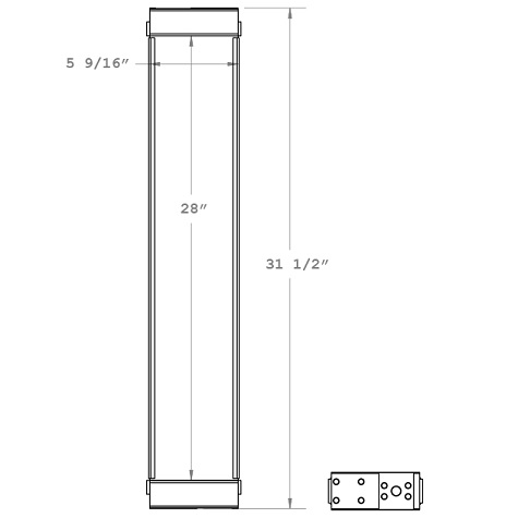 270153 - Volvo Construction Oil Cooler