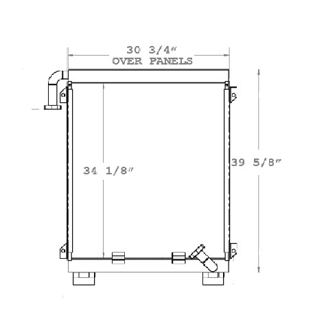 270186 - Komatsu Oil Cooler 