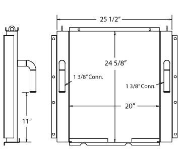 270229 - Caterpillar Oil Cooler - Oil Cooler