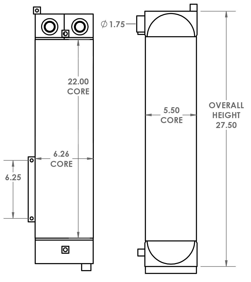 270335 - Oil Cooler part of 2900-62P Oil Cooler