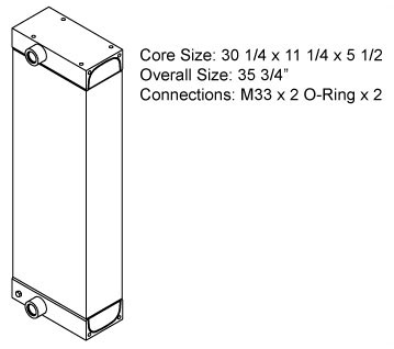270472 - Case Oil Cooler 