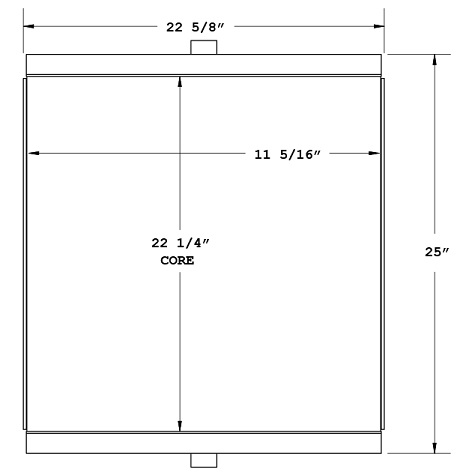 270610 - Sullair Oil Cooler Oil Cooler