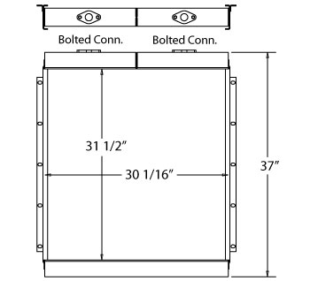 270665 - Industrial Oil Cooler Oil Cooler
