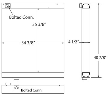 270715 - Kaeser DSD150 Compressor Oil Cooler