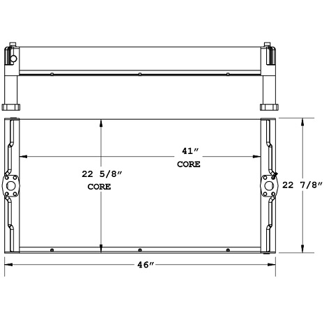 270885 - Liebherr Oil Cooler Oil Cooler