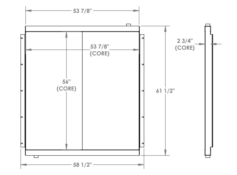 271769 - Industrial Oil Cooler Oil Cooler