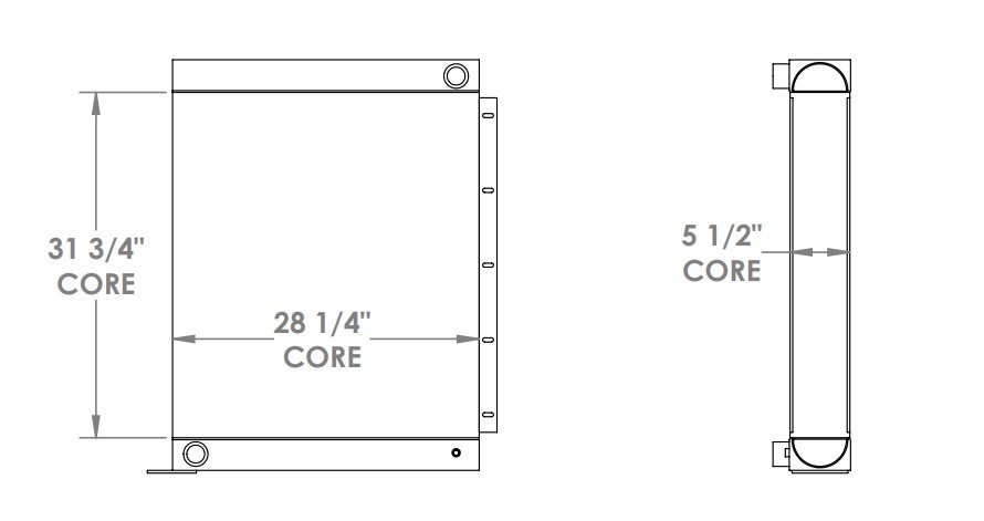 271774 - Eaton Air Compressor Oil Cooler Oil Cooler