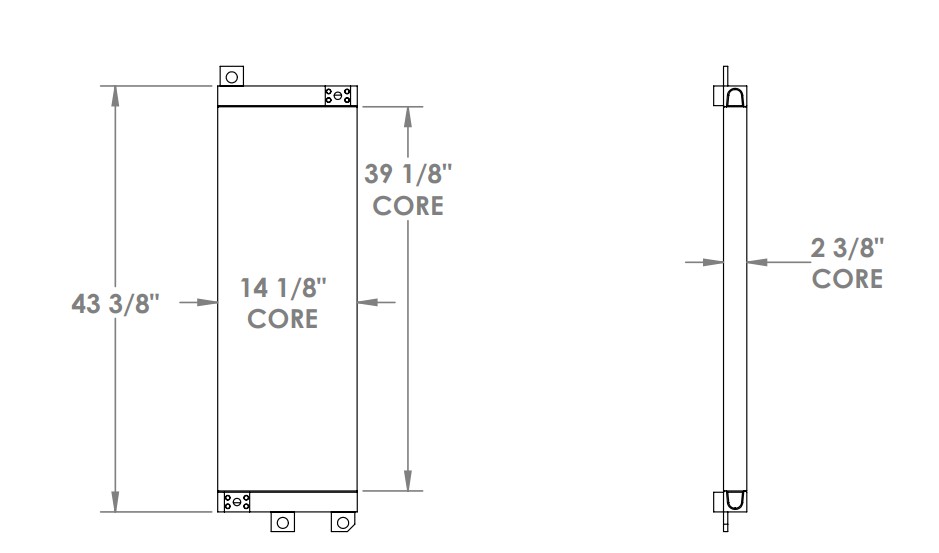 271777 - Volvo L220H Oil Cooler Oil Cooler