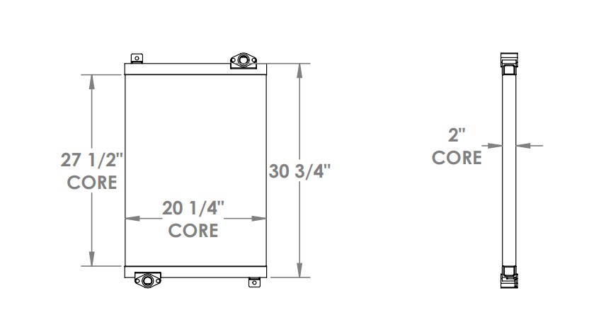 271779 - Industrial Oil Cooler Oil Cooler