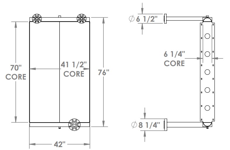 271784 - Industrial Oil Cooler Oil Cooler