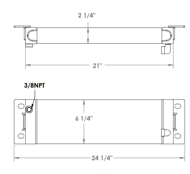 271797 - Industrial Oil Cooler Oil Cooler