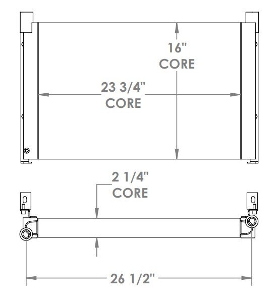 271799 - LeRoi Compressor Oil Cooler Oil Cooler