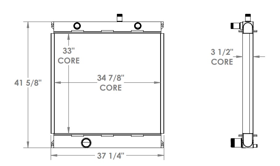 271801 - Industrial Oil Cooler Oil Cooler