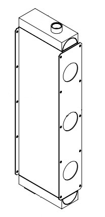 271804 - Sullivan Palatek Compressor Oil Cooler Oil Cooler