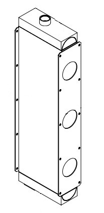 271805 - Sullivan Palatek Compressor Oil Cooler Oil Cooler