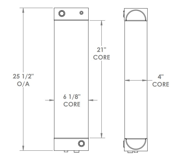 271809 - Industrial Oil Cooler Oil Cooler