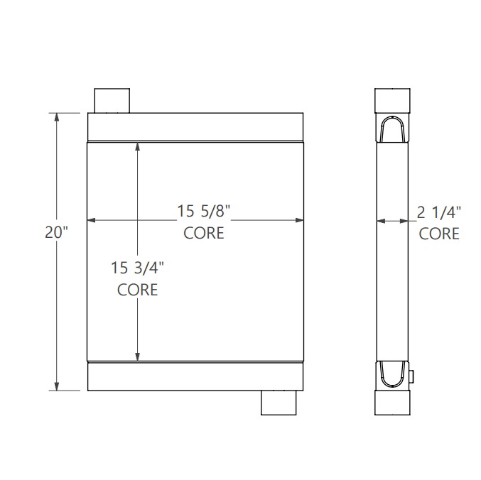 271813 - Industrial Oil Cooler Oil Cooler