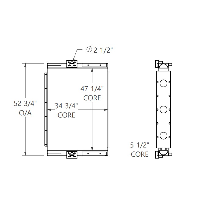 271814 - AKG AOC Oil Cooler Oil Cooler