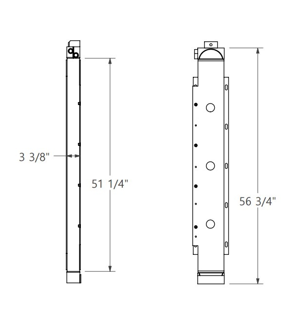271820 - Motorhome Oil Cooler Oil Cooler