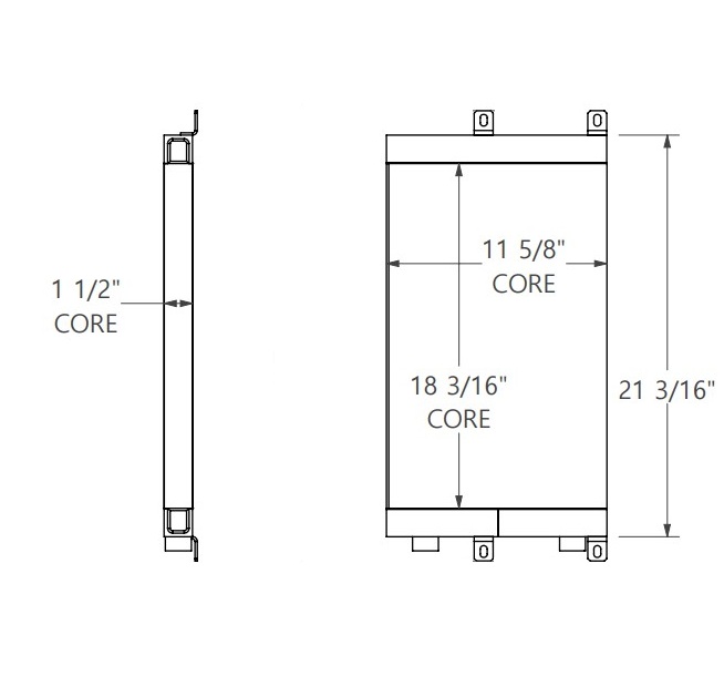 271826 - Industrial Fuel Cooler Oil Cooler