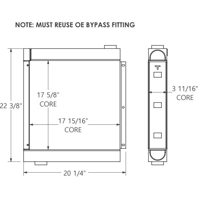 271830 - Industrial Oil Cooler Oil Cooler