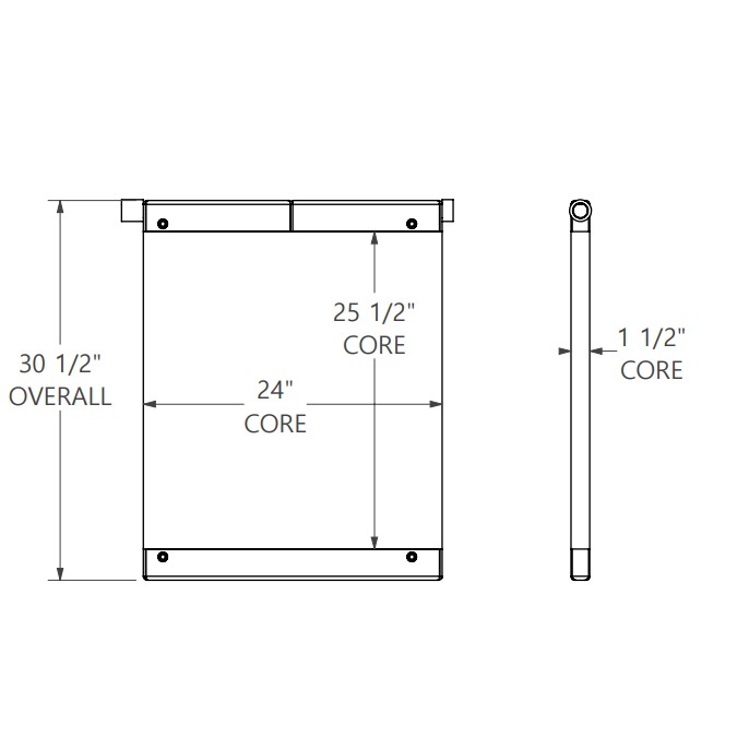 271832 - Industrial Fuel Cooler Oil Cooler