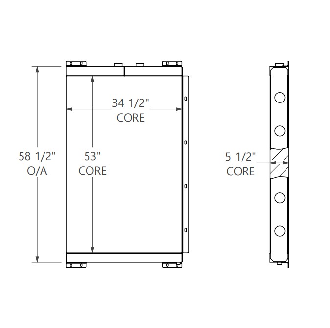 271833 - FS Curtis Oil Cooler Oil Cooler