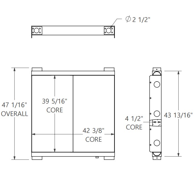 271844 - Industrial Oil Cooler Oil Cooler
