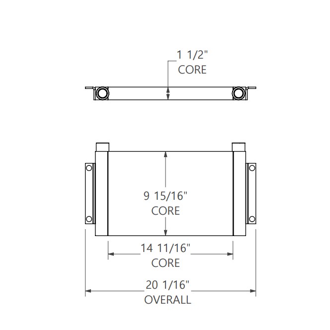 271857 - AKG Oil Cooler Oil Cooler