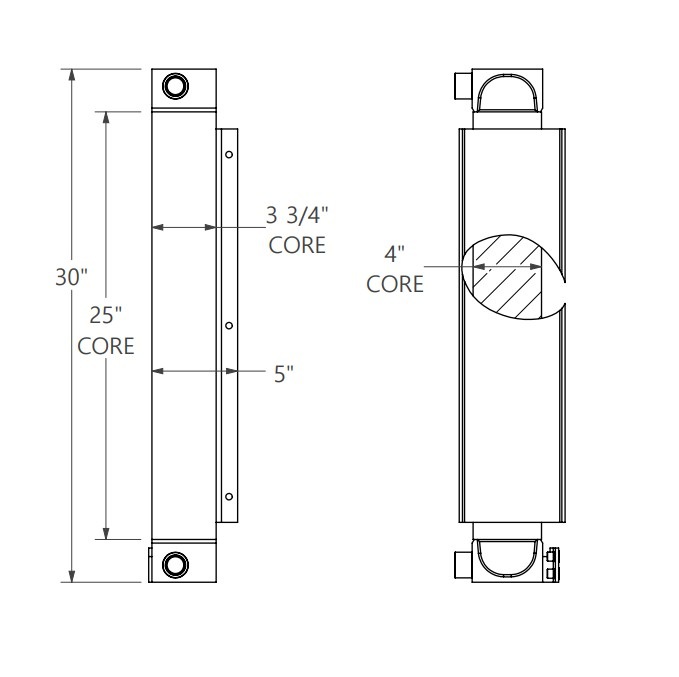 271865 - Broce Broom Oil Cooler Oil Cooler