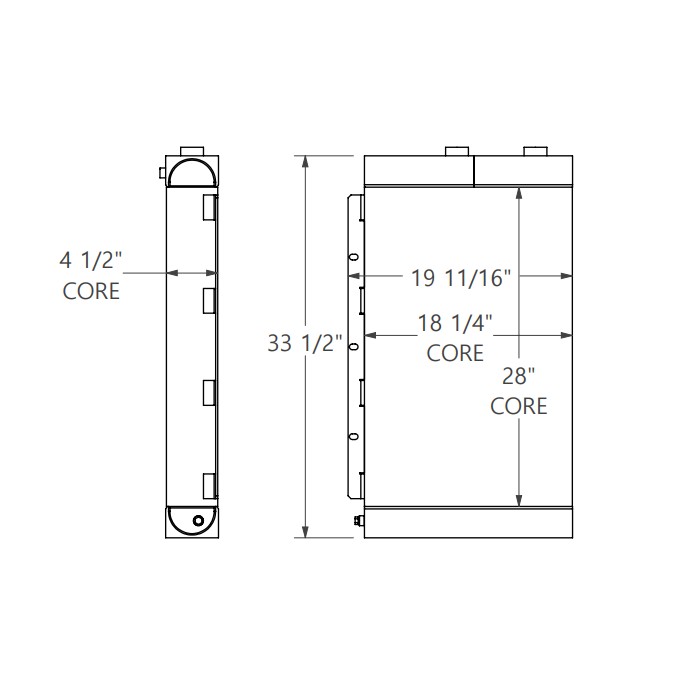 271875 - Mattei Air Compressor Oil Cooler Oil Cooler