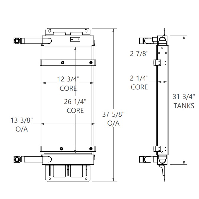 271876 - Hyundai Oil Cooler Oil Cooler