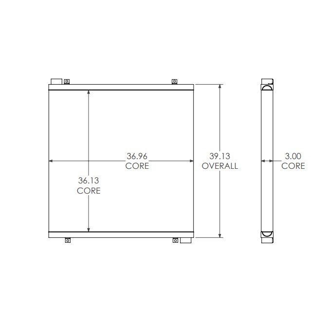 271882 - Industrial Oil Cooler Oil Cooler