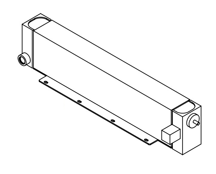 271886 - John Deere Dozer Oil Cooler Oil Cooler