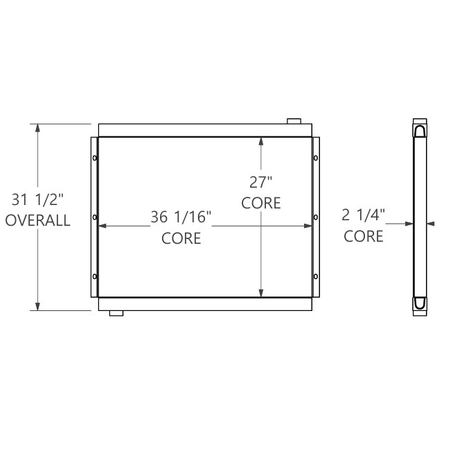 271887 - Industrial Oil Cooler Oil Cooler