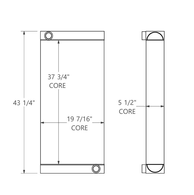 271890 - Industrial Oil Cooler Oil Cooler