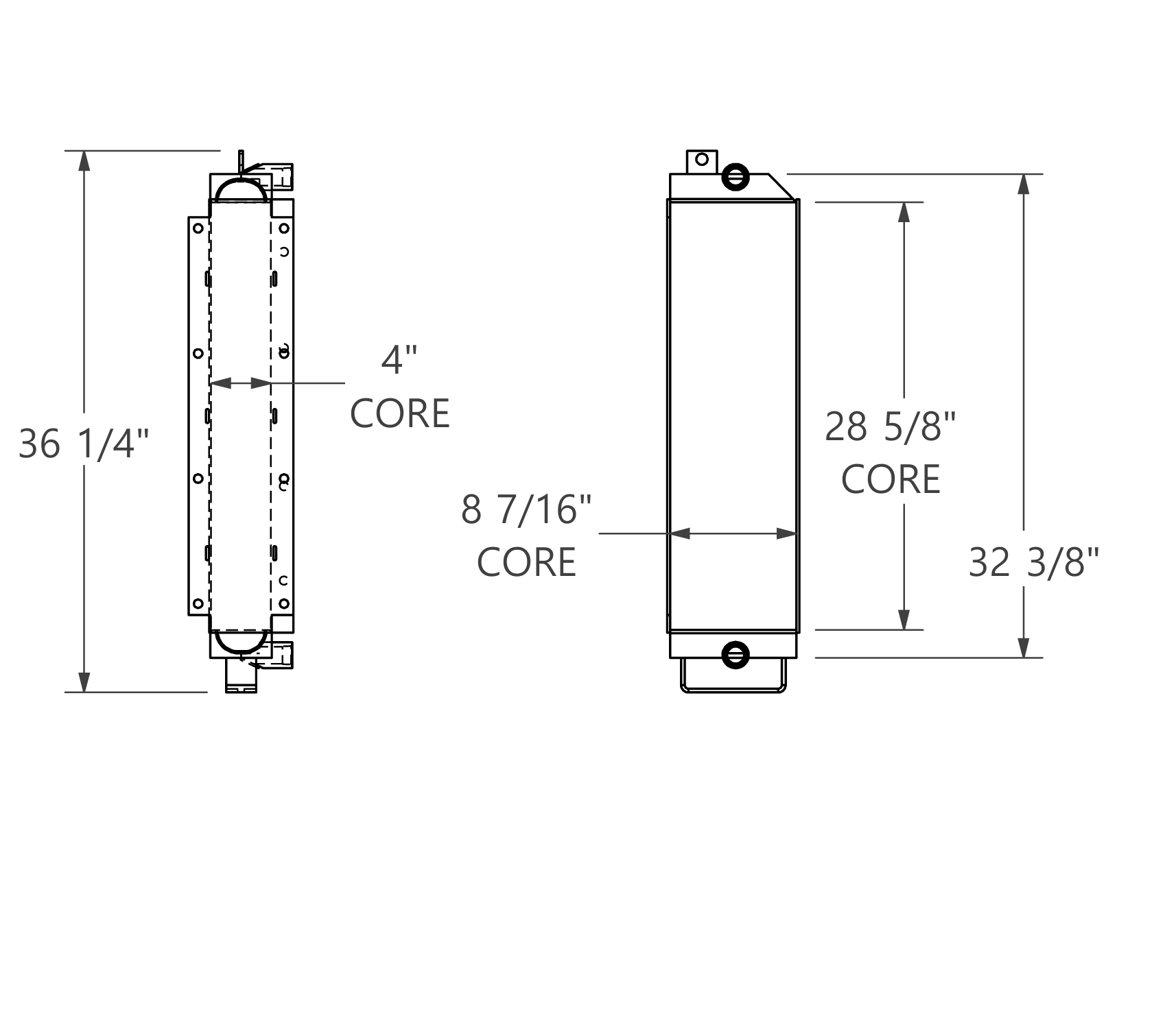 271921 - John Deere Oil Cooler Oil Cooler