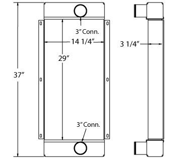 280206 - Industrial Charge Air Cooler Charge Air Cooler