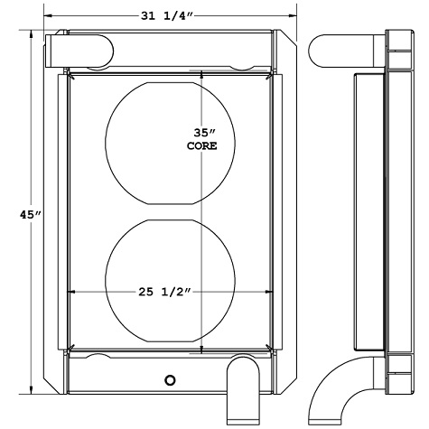 280253 - Industrial Charge Air Cooler Charge Air Cooler