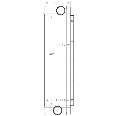 280294 - Paving Machine Charge Air Cooler Charge Air Cooler