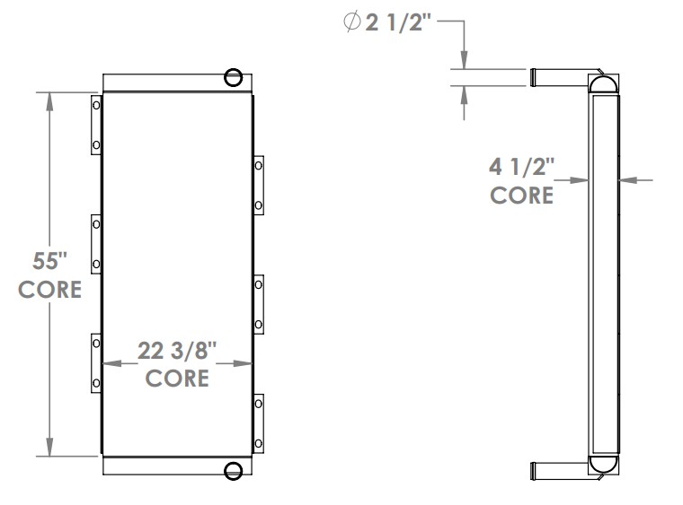 280622 - Industrial Charge Air Cooler Charge Air Cooler