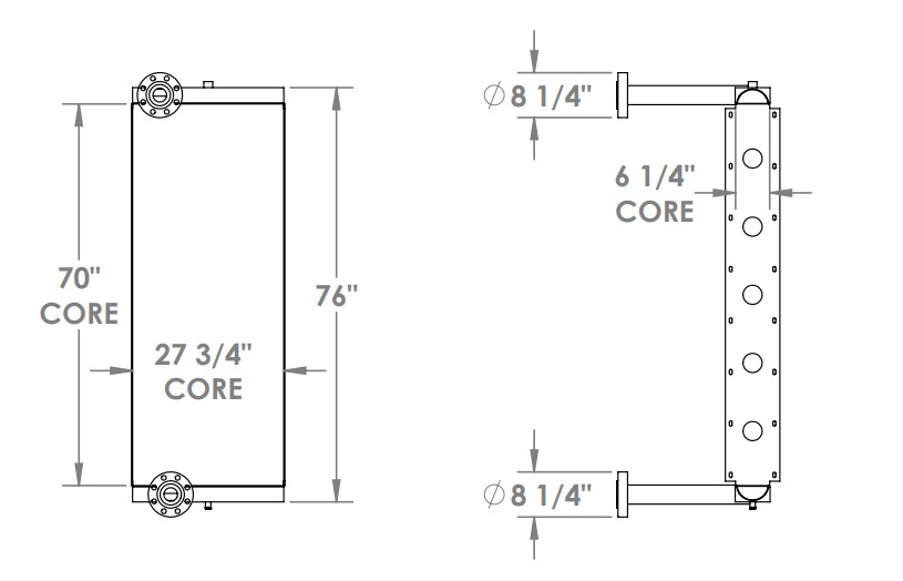 280629 - Industrial Charge Air Cooler Charge Air Cooler