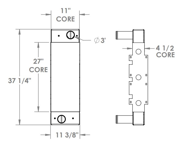 280630 - Industrial Charge Air Cooler Charge Air Cooler
