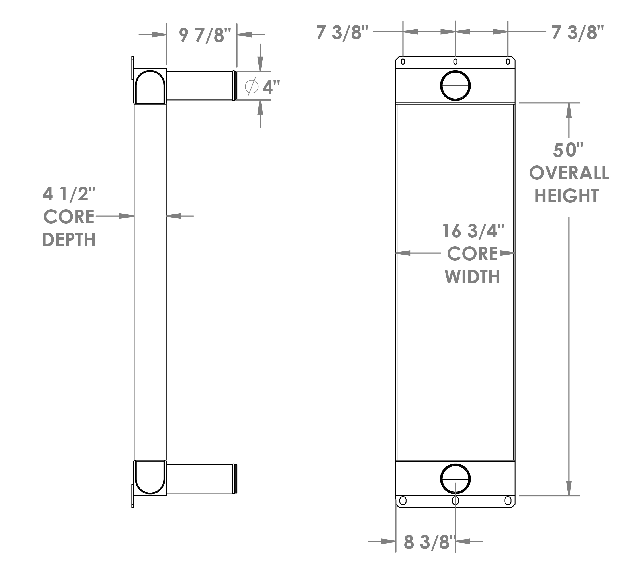 280631 - Diamond Z Z7000 Charge Air Cooler Charge Air Cooler
