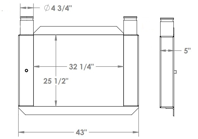 280632 - Industrial Charge Air Cooler Charge Air Cooler