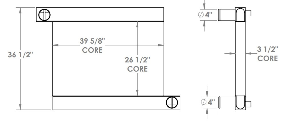 280633 - Industrial Charge Air Cooler Charge Air Cooler