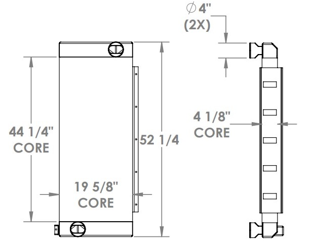 280638 - Industrial Charge Air Cooler Charge Air Cooler