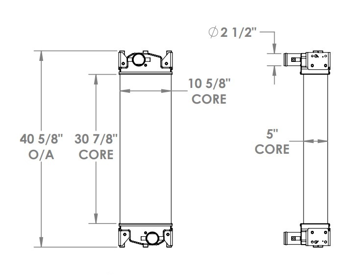280640 - Caterpillar Charge Air Cooler Charge Air Cooler