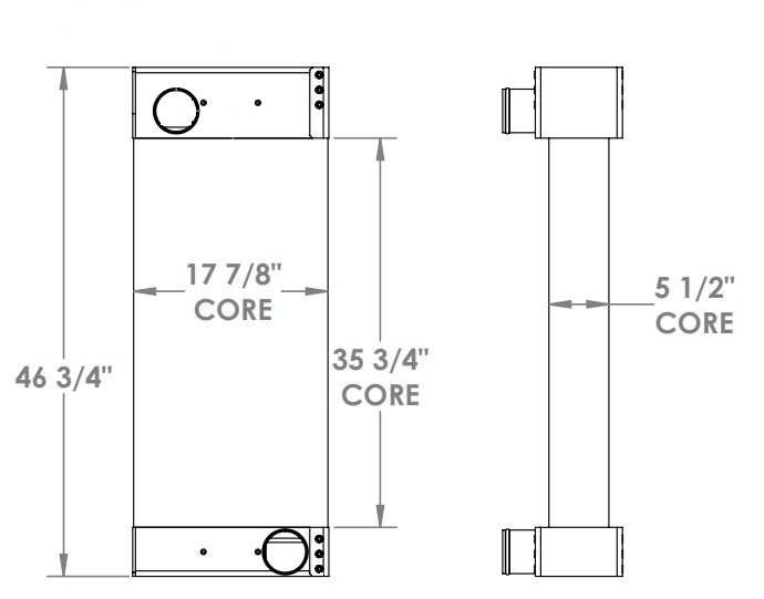 280644 - Industrial Charge Air Cooler Charge Air Cooler