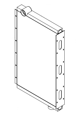 280647 - Gardner Denver VST55 260 Charge Air Cooler Charge Air Cooler